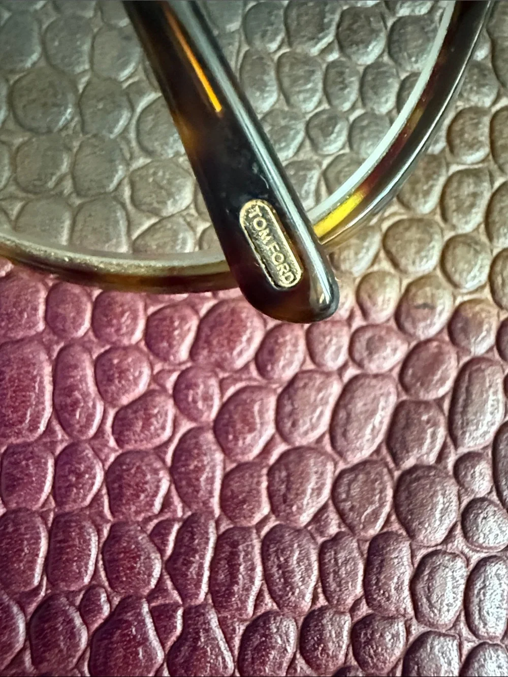 Authentic Tom Ford TF5671-F-B 052 Tortoise Eyeglasses Frames